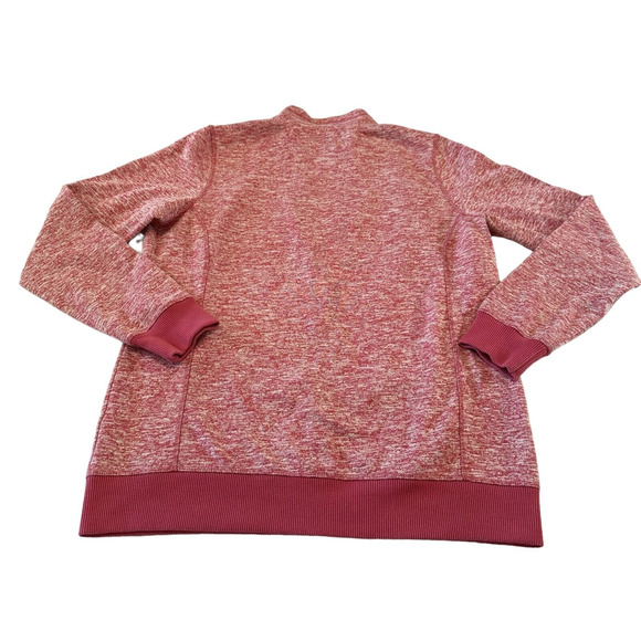 Crivit Jacket Women’s Size Medium Red Full Zip Knitted Sweater Outdoor Jogging - Picture 9 of 9